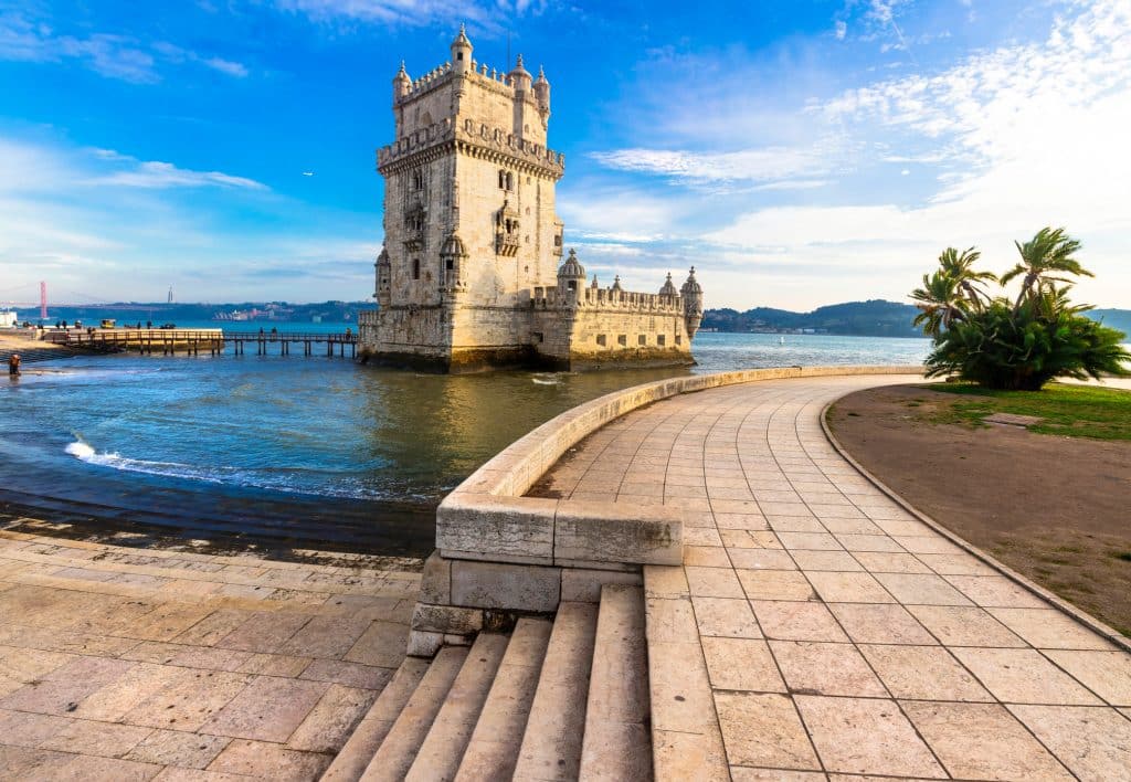 Torre de belem lissabon portugal Torre de Belem in Lissabon, Portugal