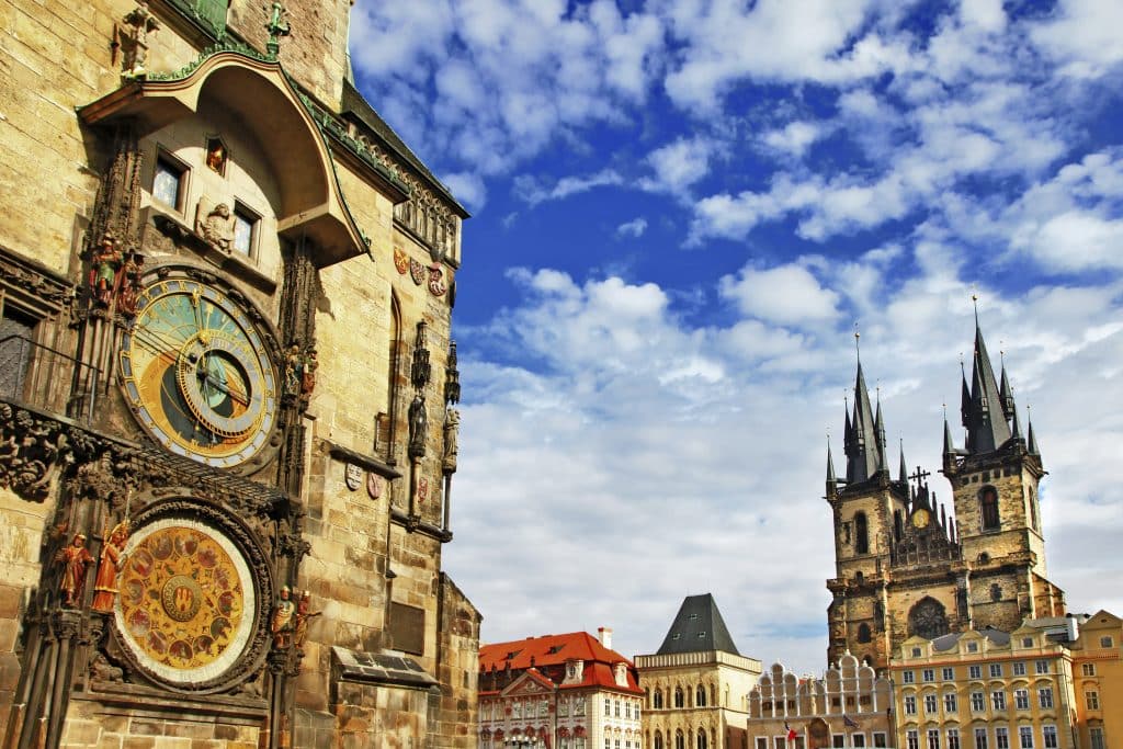astronomisch uurwerk in praag tsjechie Astronomisch uurwerk in Praag