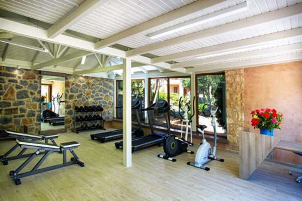 fitness ida village resort chersonissos kreta Fitnesszaal van Ida Village Resort in Chersonissos, Kreta