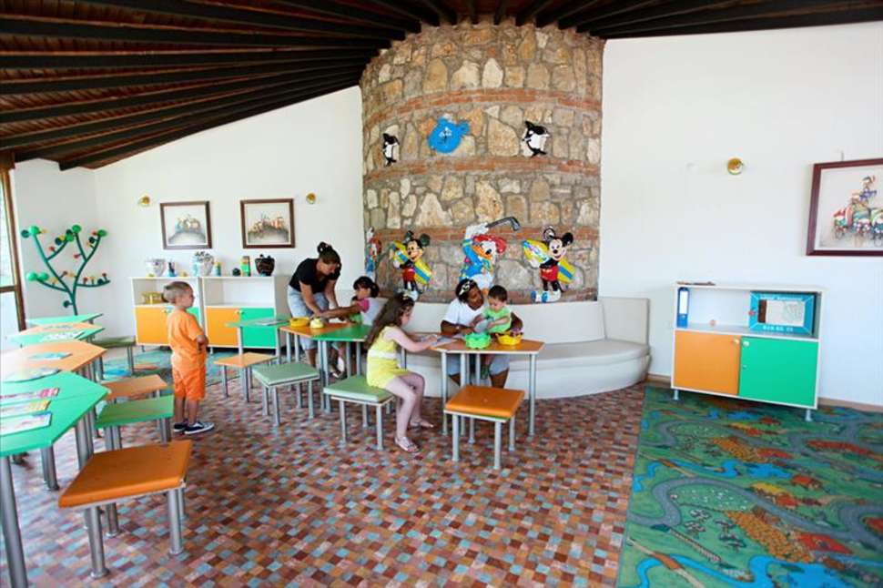 kinderen club orka hotel en villas oludeniz turkije miniclub van Club Orka Hotel en Villas in Oludeniz, Turkije