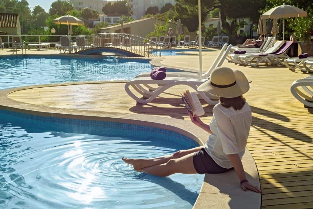 Zwembad van Fergus Club Europa in Paguera, Mallorca