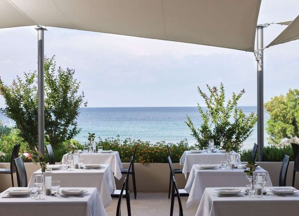 dineren atlantica eleon grand resort en spa tsilivi zakynthos Dineren met uitzicht over zee in Atlantica Eleon Grand Resort en Spa in Tsilivi, Zakynthos