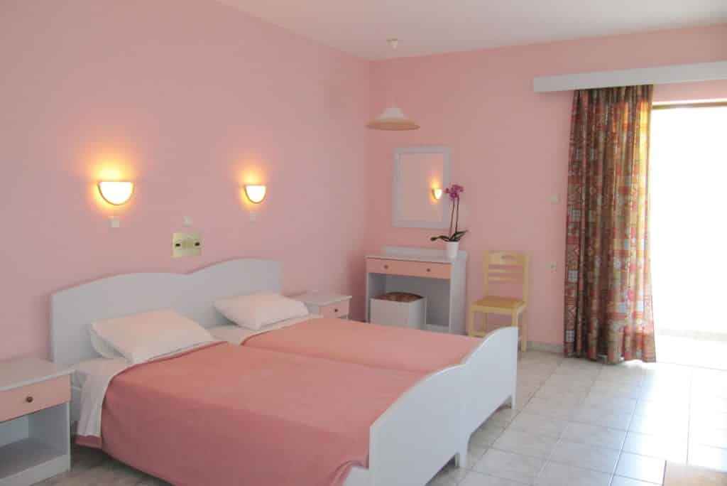 hotelkamer frosini hotel kos stad kos Hotelkamer van Frosini Hotel in Kos-Stad, Kos