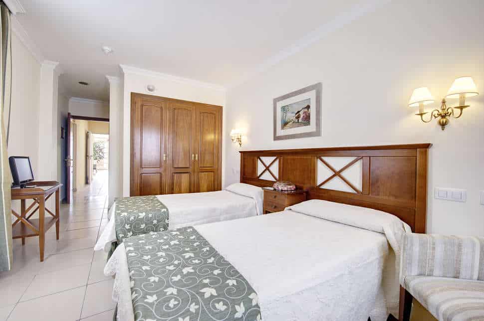 hotelkamer hotel marte puerto de la cruz tenerife Hotelkamer van Hotel Marte in Puerto de la Cruz op Tenerife, Canarische Eilanden