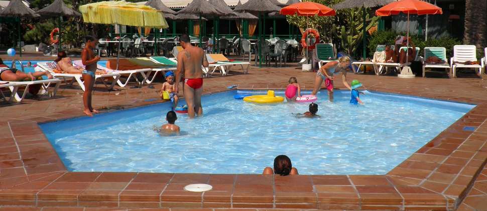kinderbad canary garden club maspalomas gran canaria Kinderbad van Canary Garden Cub in Maspalomas op Gran Canaria, Spanje