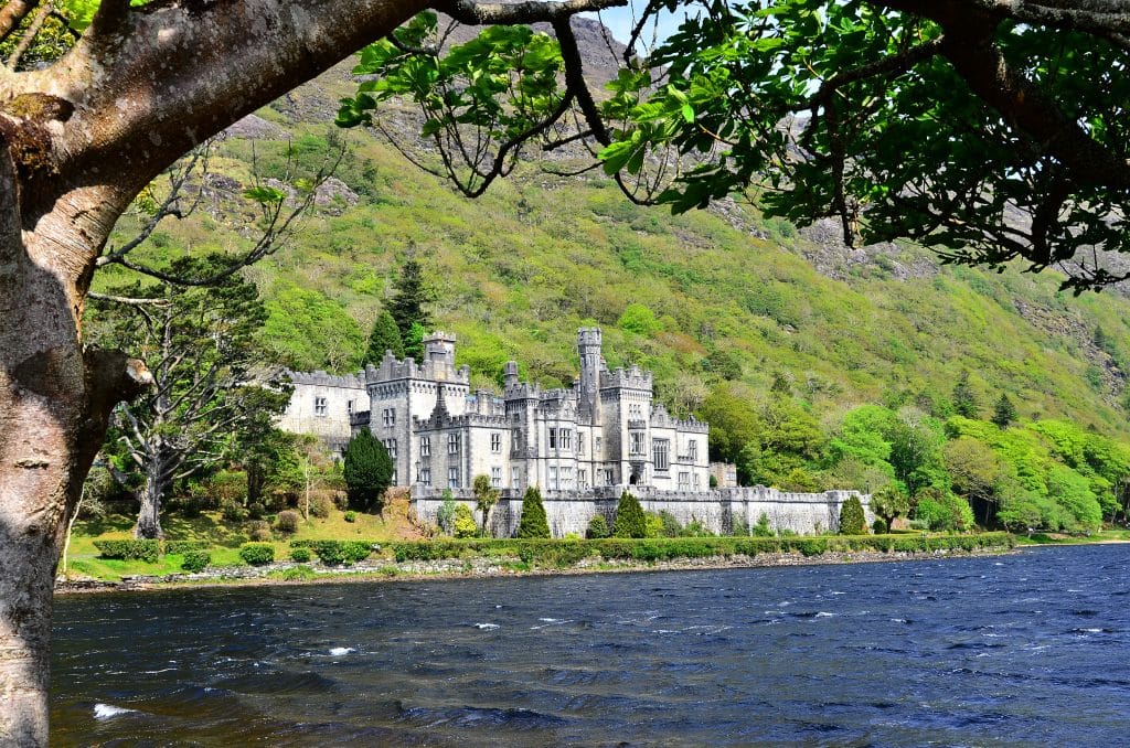Kylemore Abbey in Ierland