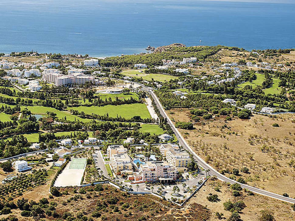 Ligging van hotel Vitor's Plaza in Alvor, Portugal