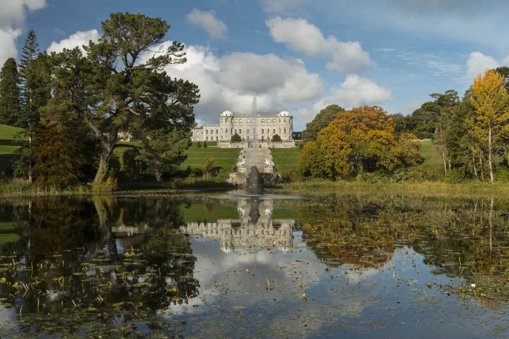 Powerscourt Estate in Ierland