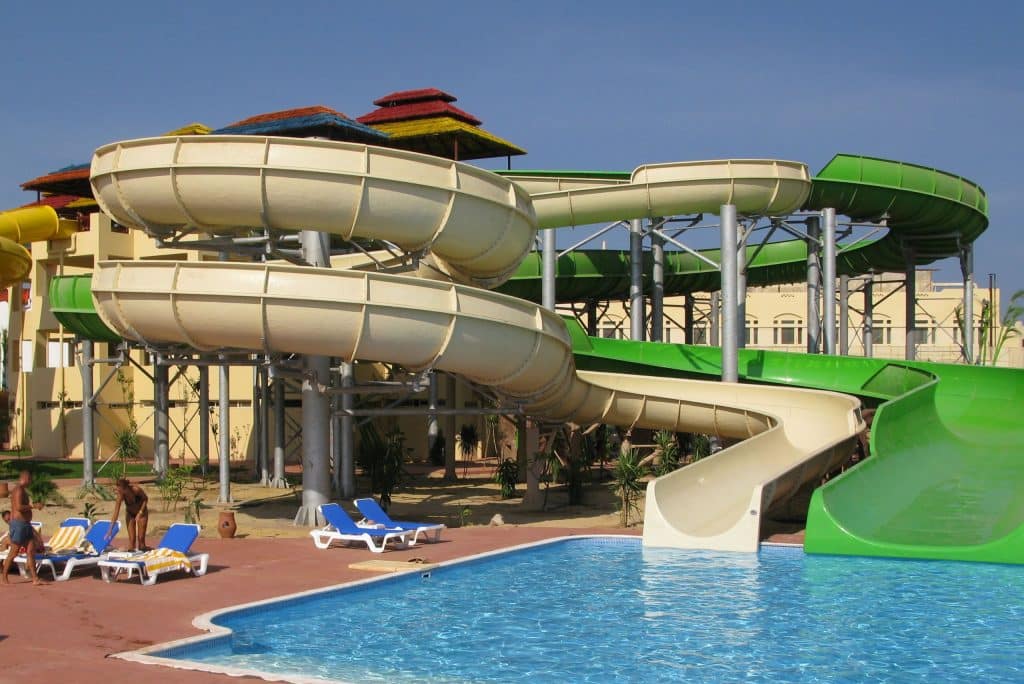 waterpark tia heights makadi bay egypte Waterpark van Tia Heights in Makadi Bay, Egypte