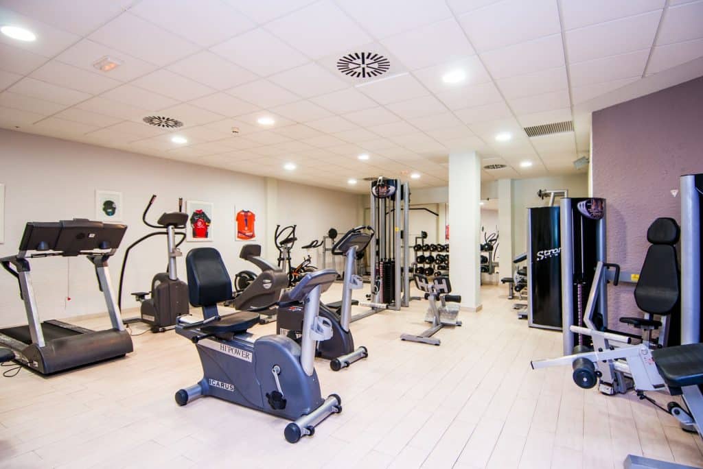 fitness sun palace albir in albir spanje Fitnesscenter van hotel Sun Palace Albir in Spanje