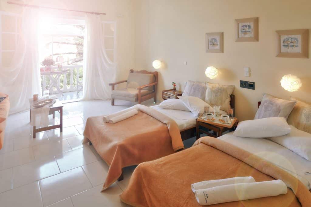 hotelkamer belussi beach tragaki zakynthos Hotelkamer van hotel Belussi Beach in Tragaki, Zakynthos