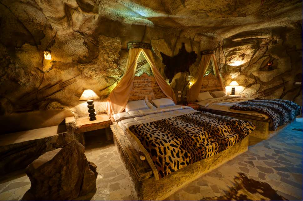 hotelkamer caves beach resort in hurghada egypte Hotelkamer van Caves Beach Resort in Hurghada, Egypte