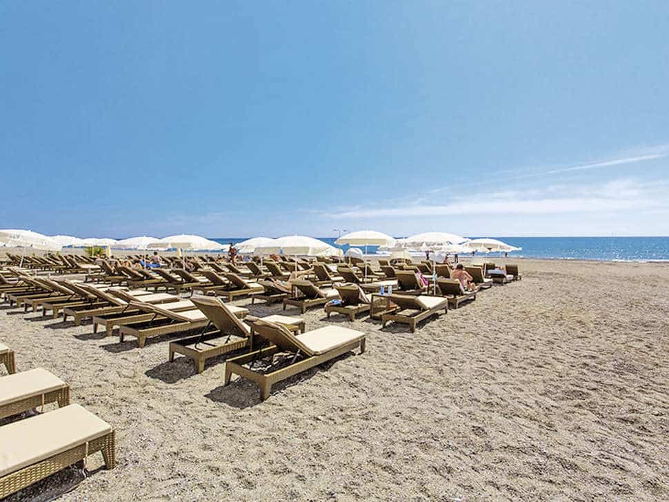 strand hotel michell en spa in alanya turkije Strand van Hotel Michell & Spa in Alanya, Turkije