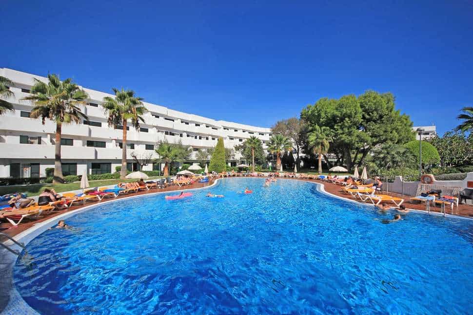 Zwembad van Aparthotel Es Bolera / Ses Cases in Cala d'Or, Mallorca