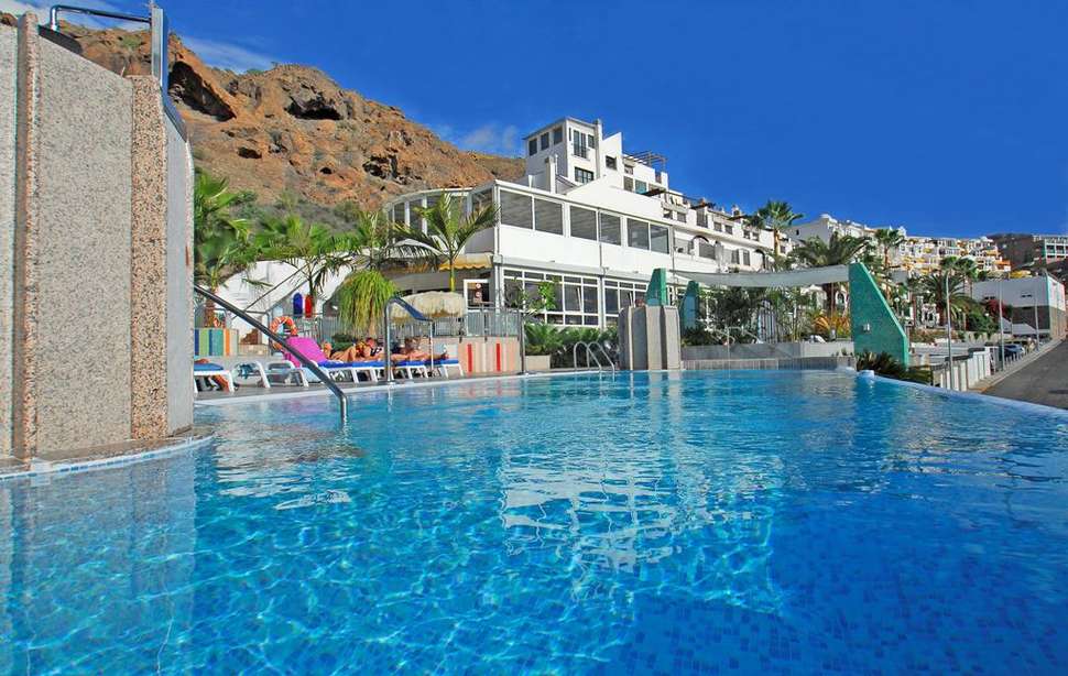 zwembad appartementen curasol in puerto rico gran canaria Zwembad van Appartementen CuraSol in Puerto Rico, Gran Canaria