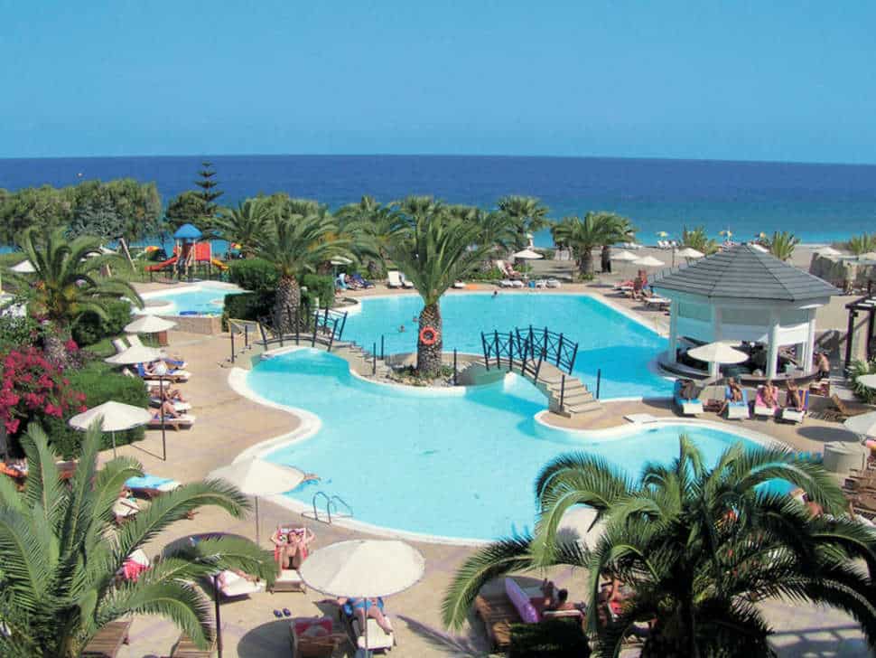 zwembaden dandrea mare beach resort in trianda rhodos D'Andrea Mare Beach Resort in Trianda, Rhodos