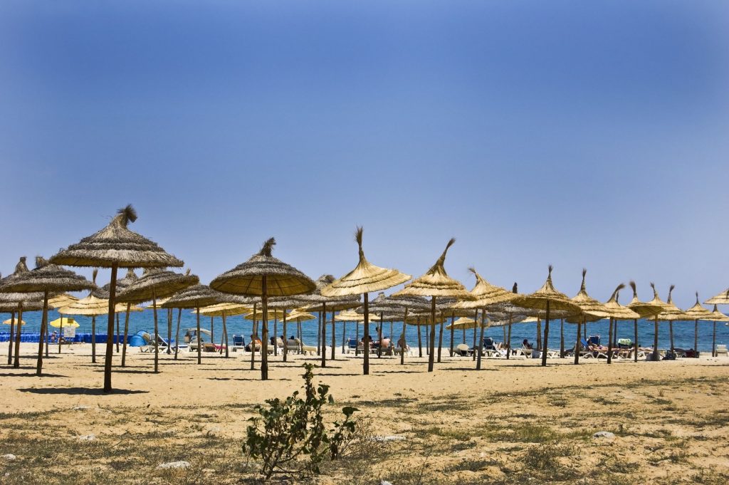 strand club president en tunisian village in hammamet tunesie Strand van Club President en Tunisian Village in Hammamet, Tunesië