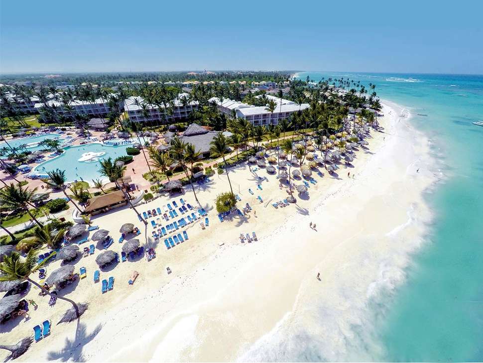 strand vik hotel arena blanca in punta cana dominicaanse republiek Strand van VIK Hotel Arena Blanca in Punta Cana, Dominicaanse Republiek