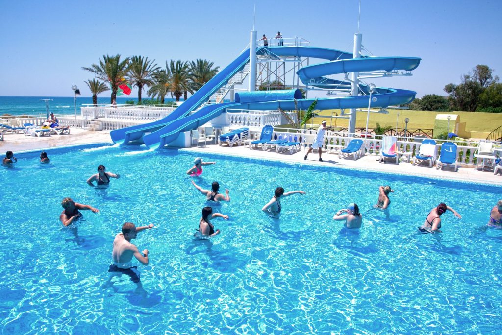 zwembad samira club in hammamet tunesie Zwembad van Samira Club in Hammamet, Tunesië