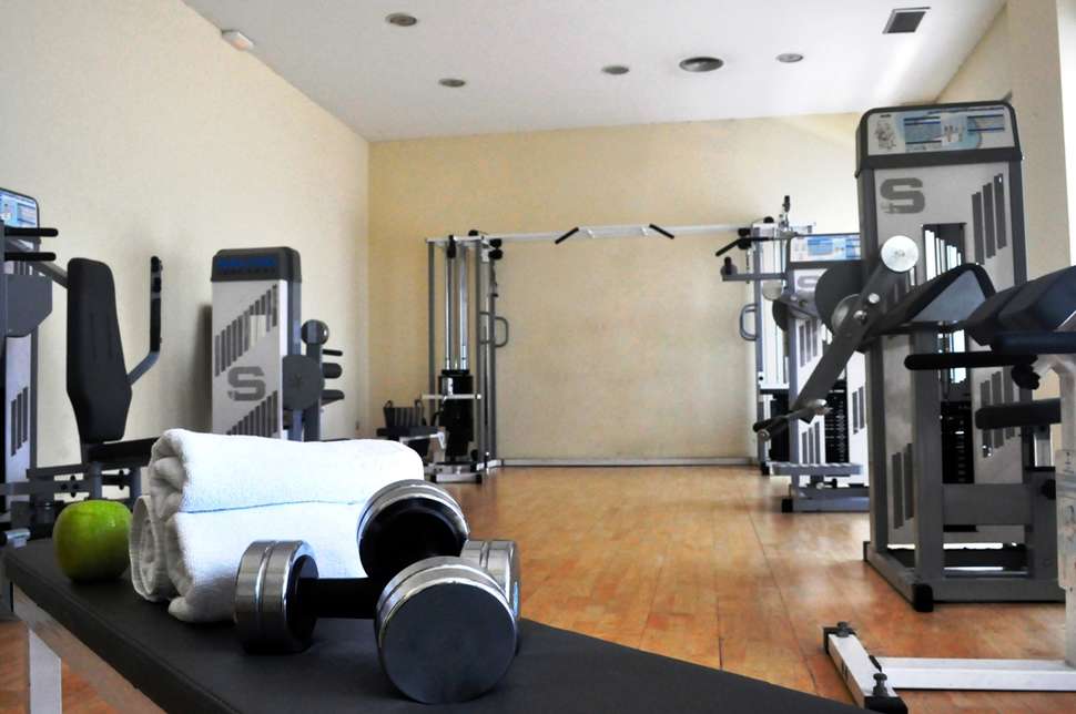fitness hotel medium valencia in valencia spanje Fitnessruimte in Hotel Medium Valencia in Spanje