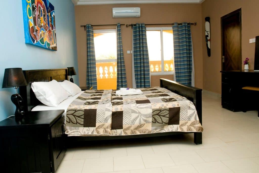 Hotelkamer van Hotel Djeliba in Kololi, Gambia