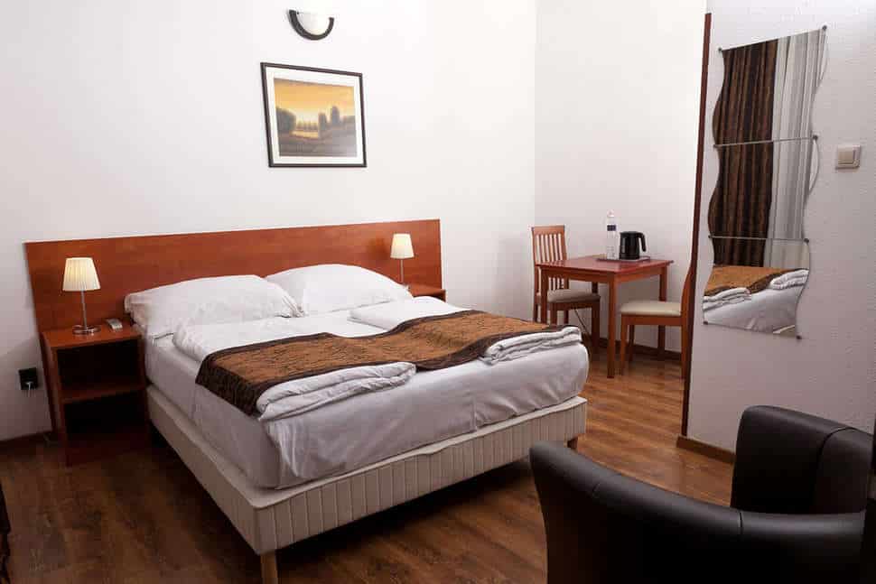hotelkamer kings hotel budapest in boedapest hongarije Hotelkamer van Kings Hotel Budapest in Hongarije