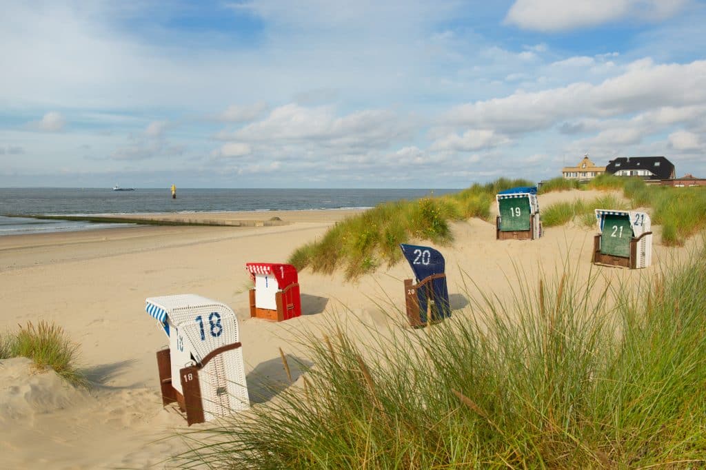huisjes strand borkum duitsland 1 Strandhuisjes op het Duitse eiland Borkum