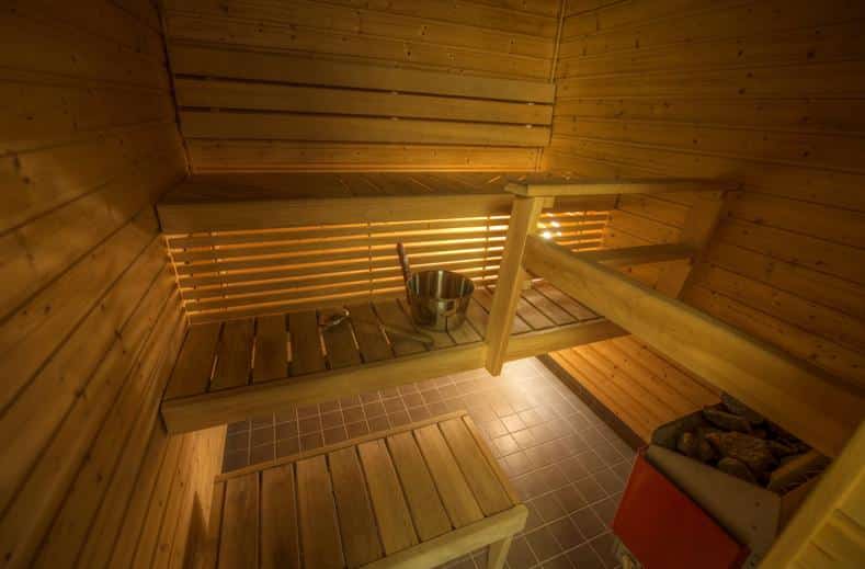 Sauna in Lapland Hotel Hetta in enontekio, Finland