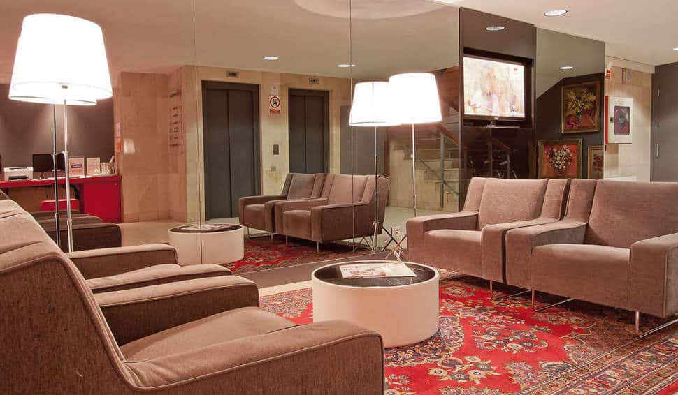 lounge aparthotel atenea calabria barcelona spanje Lounge in aparthotel Atenea Calabria in Barcelona, Spanje