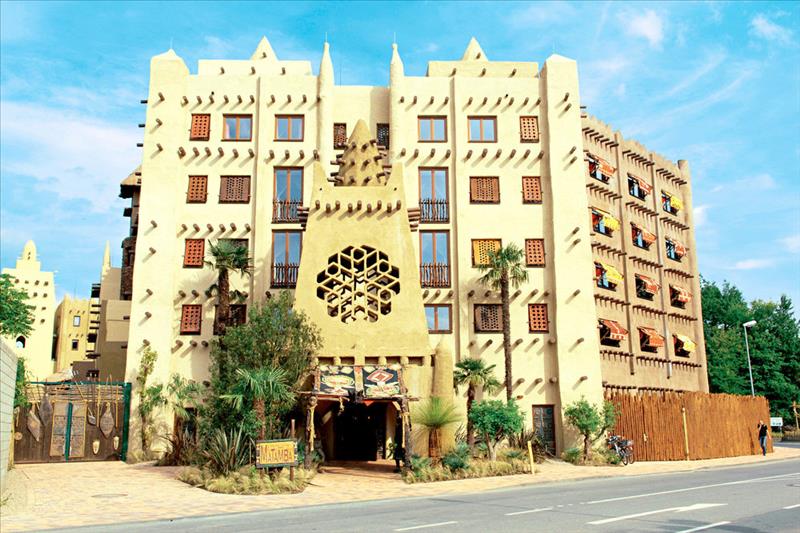 hotel matamba phantasialand in bruhl duitsland Hotel Matamba in attractiepark Phantasialand in Bruhl, Duitsland