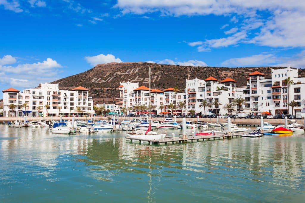 iStock 610853652 Jachthaven van Agadir in Marokko