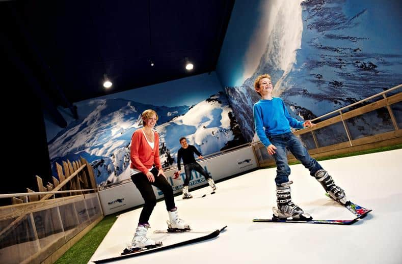 skibaan lalandia billund in billund denemarken Skibaan van Lalandia Billund in Billund, Denemarken