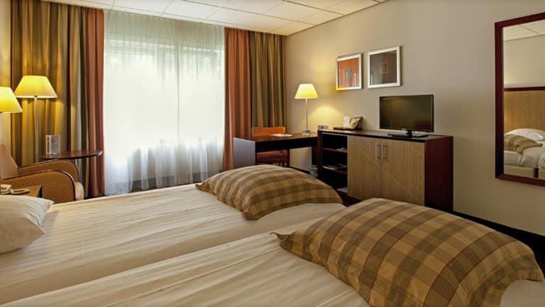 hotelkamer fletcher familiehotel paterswolde in eelde paterswolde drenthe Hotelkamer van Fletcher Familiehotel Paterswolde in Eelde-Paterswolde, Drenthe