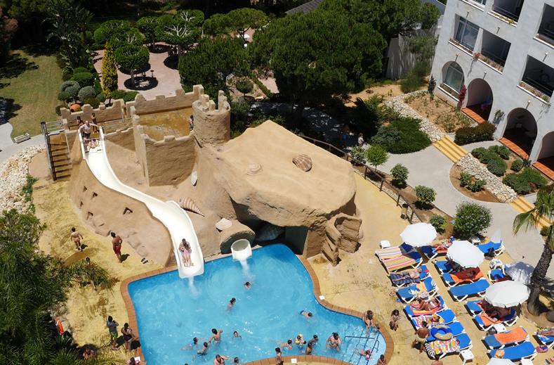 Kinderbad van Hotel playacartaya in Cartaya, Spanje