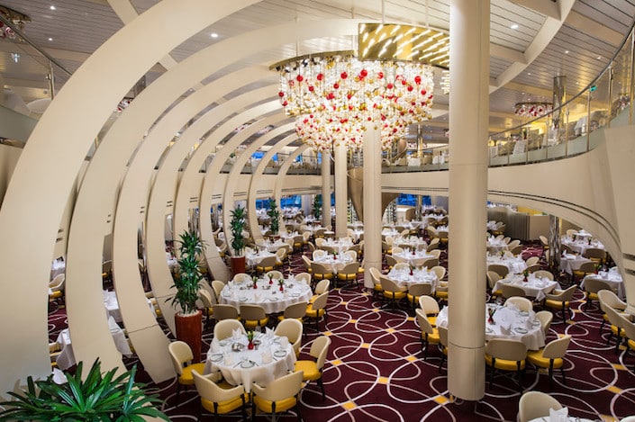 restaurant ms koningsdam Restaurant van de Ms Koningsdam van Holland America Line