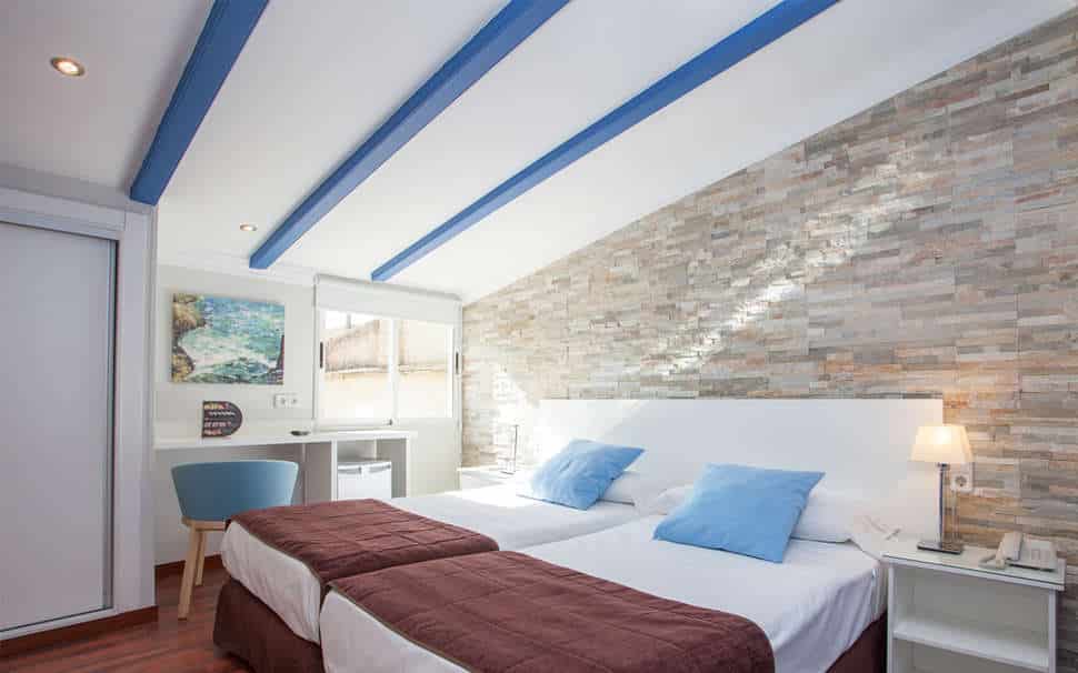 hotelkamer hotel casual valencia de las artes in valencia spanje Hotelkamer in Hotel Casual Valencia de las Artes in Valencia, Spanje