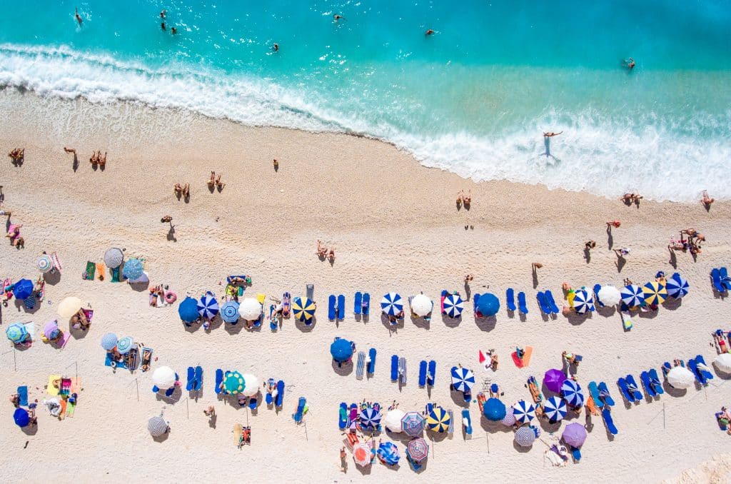 iStock 870423414 Egremni strand op Lefkas, Griekenland