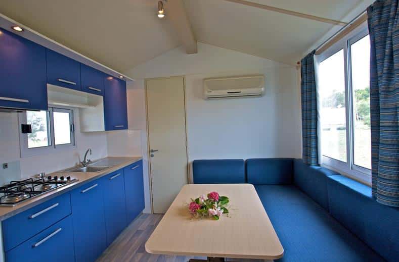 stacaravan camping kazela in medulin kroatie Stacaravan van Camping Kazela in Medulin, Kroatië