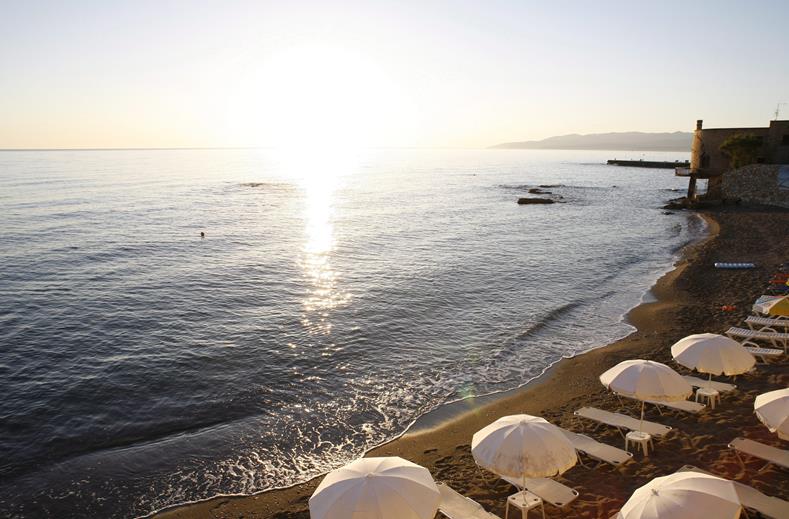 strand glaros beach hotel in chersonissos kreta Strand van Glaros Beach Hotel in Chersonissos, Kreta