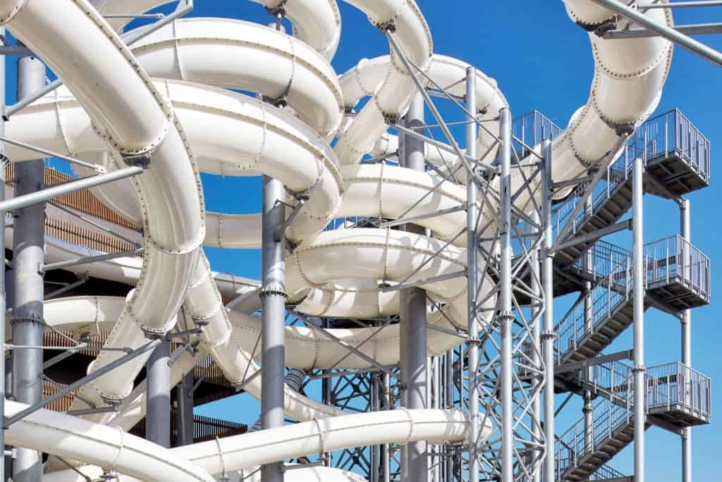 Waterpark van Maxx Royal Kemer Resort in Kiris, Turkije