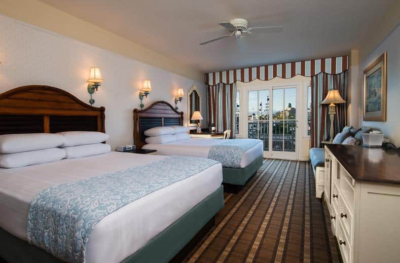 Hotelkamer van Disney's Beach Club Resort in Orlando, Florida