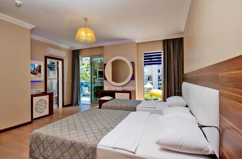 Hotelkamer van Grand Zaman Garden in Alanya, Turkije