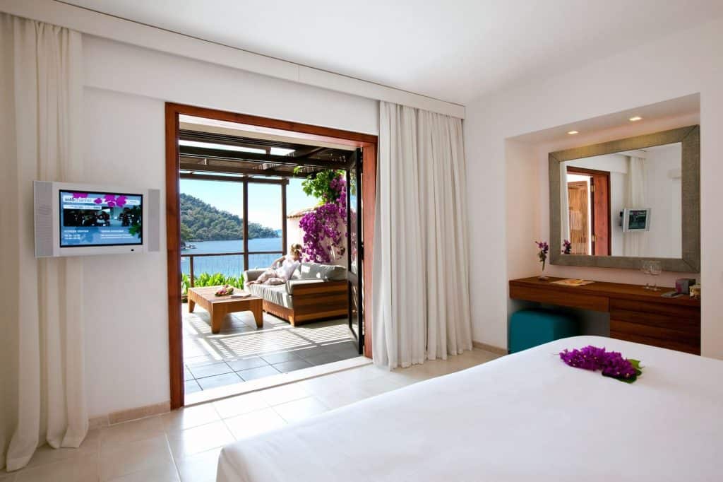 Hotelkamer van Hillside Beach Club in Fethiye, Turkije