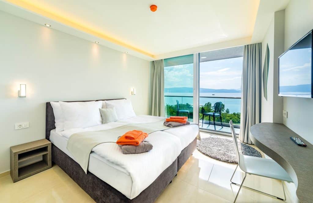 Hotelkamer van Hotel Laki en spa in Ohrid, Macedonië