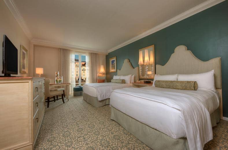 hotelkamer loews portofino bay hotel at universal orlando in orlando florida Hotelkamer van Loews Portofino Bay Hotel At Universal Orlando in Orlando, Florida