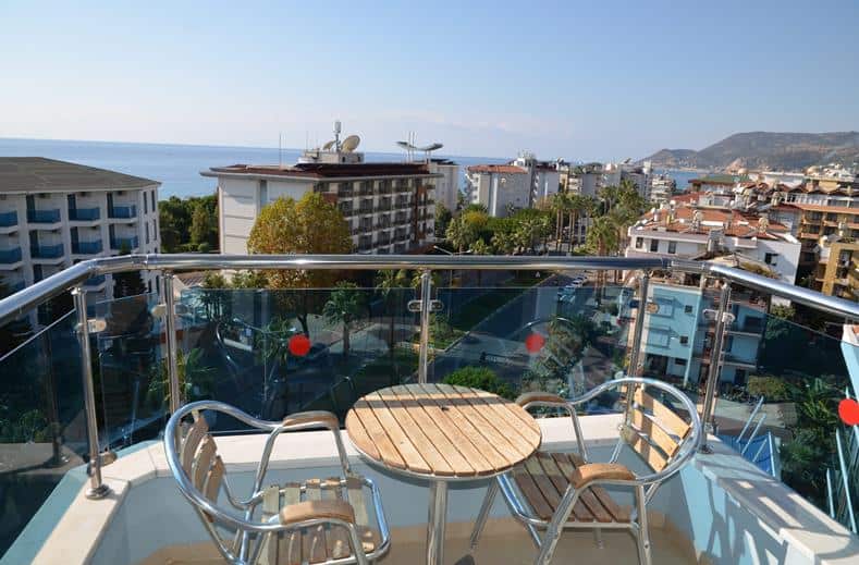 Ligging van Grand Zaman Garden in Alanya, Turkije