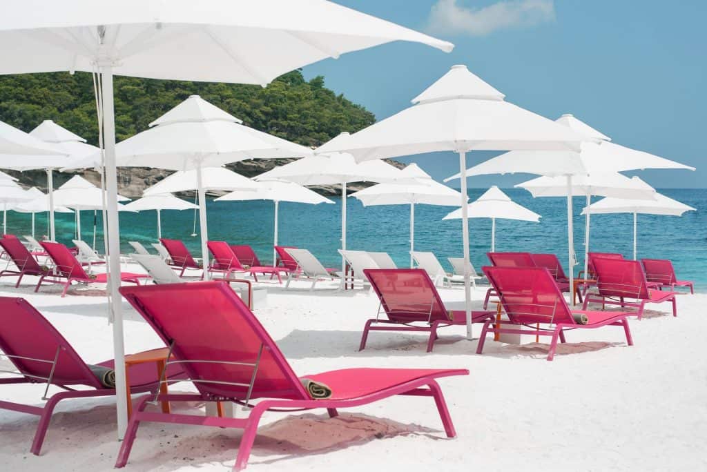 Strand van Maxx Royal Kemer Resort in Kiris, Turkije