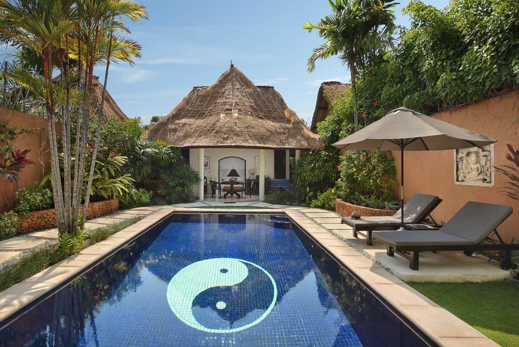 Tuin van Impiana Private Villas Seminyak in Seminyak, Bali