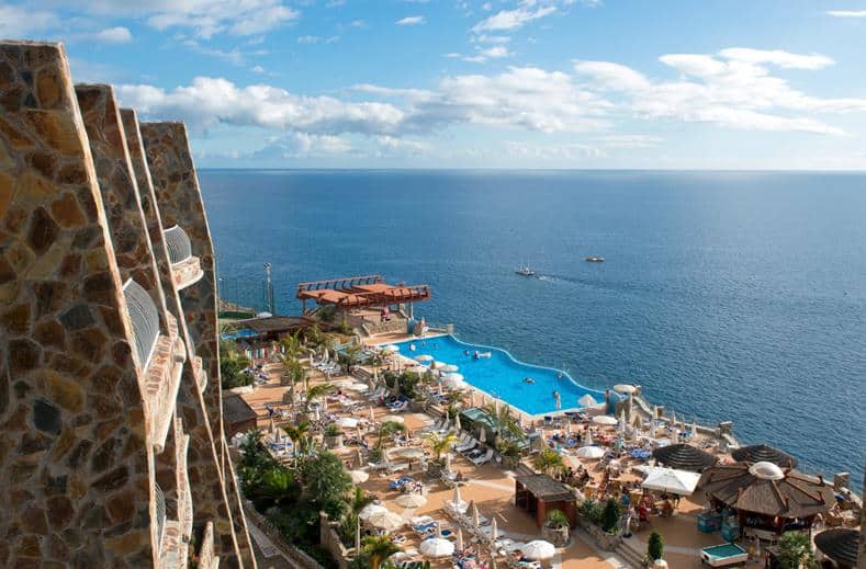 uitzicht gloria palace amadores in puerto rico gran canaria Uitzicht van Gloria Palace Amadores in Puerto Rico, Gran Canaria