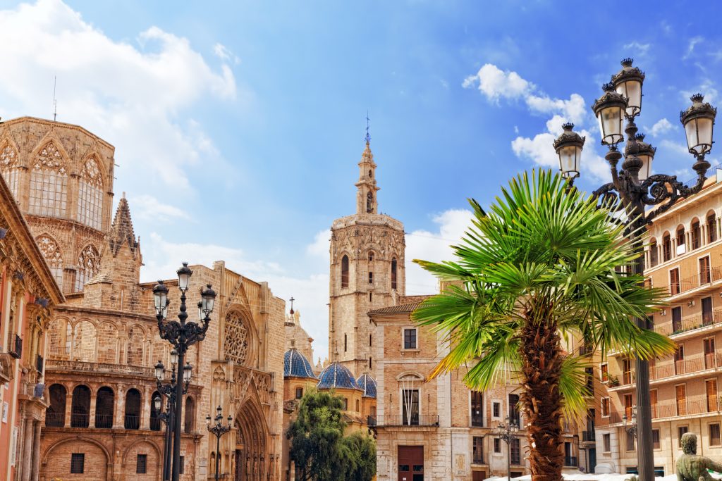 valencia spanje Kathedraal in Valencia, Spanje